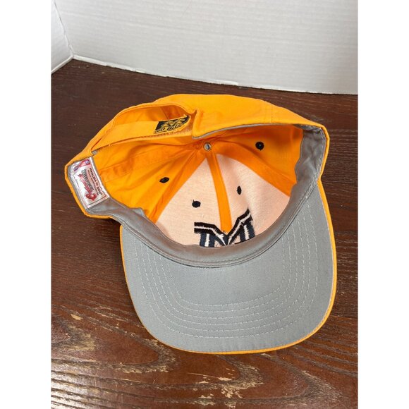 Vintage Michigan Wolverines Big M Adjustable Snapback Hat M3 - Picture 3 of 4